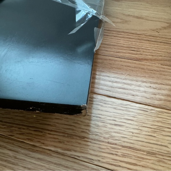 everyday living black single tray table - Picture 6 of 9